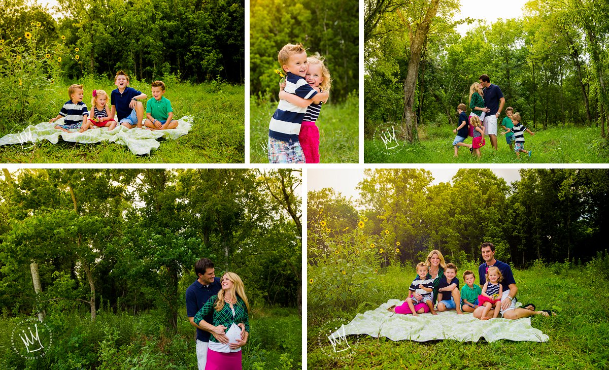 What to wear for lifestyle family photos in the park