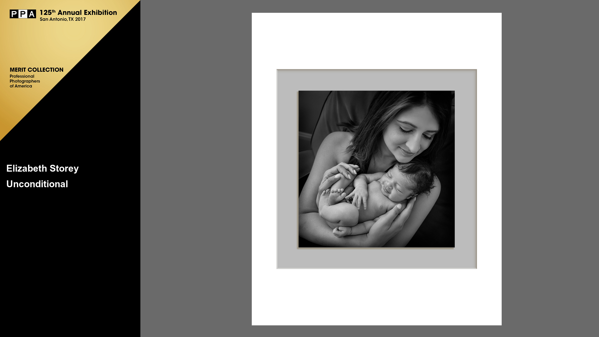 Houston Award Winning Baby Photographer The Queen B Photography stunning black and white portrait of mother and newborn
